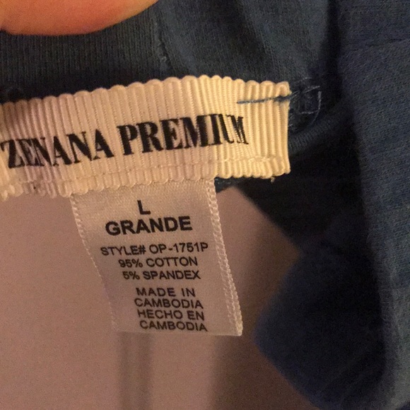 SZ L PAIR OF ZENANA LEGGINGS - Picture 3 of 3